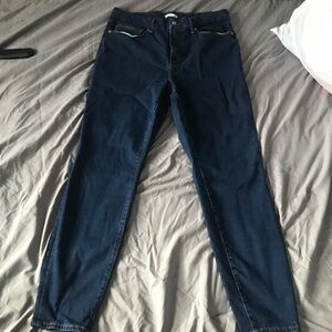 GOOD AMERICAN size 14-18 straight skinny jeans